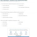 Quiz  Worksheet  Inventions Of The Industrial Revolution
