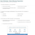 Quiz  Worksheet  Kinds Of Business Organization  Study
