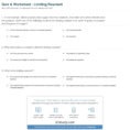 Quiz  Worksheet  Limiting Reactant  Study