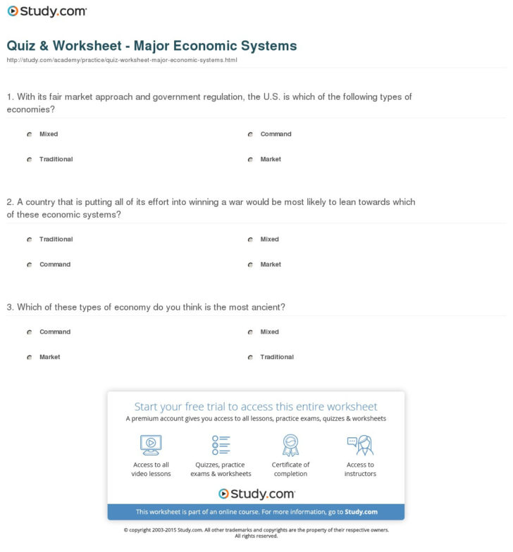 6Th Grade Economics Worksheets — db-excel.com