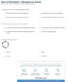 Quiz  Worksheet  Nitrogenous Bases  Study