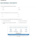 Quiz  Worksheet  Point Symmetry  Study