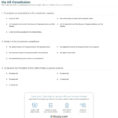 Quiz  Worksheet  Preamble Articles  Amendments Of The Us