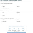 Quiz  Worksheet  Properties Of Regular Polygons  Study