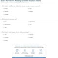 Quiz  Worksheet  Reading Scientific Graphs  Charts