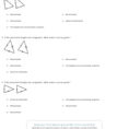 Quiz  Worksheet  Sas Asa  Sss Triangle Congruence
