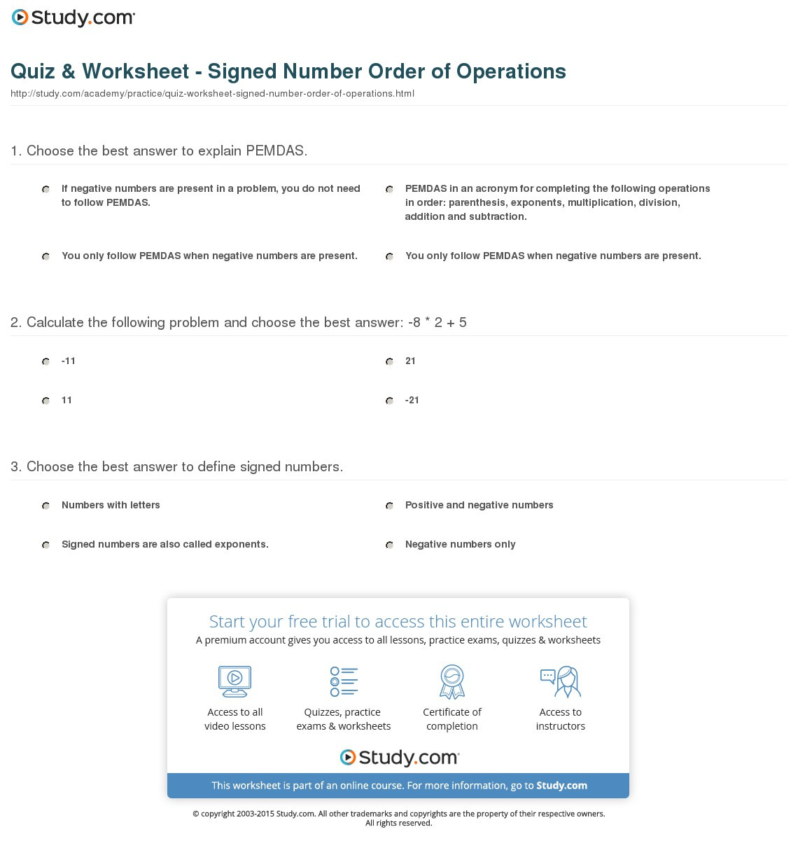 operations-with-signed-numbers-worksheet-with-solutions-negative-numbers-worksheet-integers