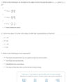 Quiz  Worksheet  Slopes Of Parallel  Perpendicular Lines