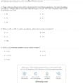 Quiz Worksheet Solving Equations Of Direct Variation