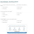Quiz  Worksheet  The 8 Parts Of Speech  Study