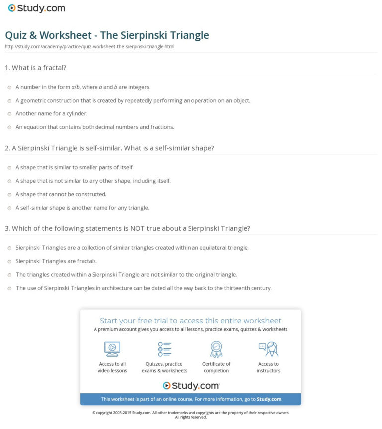 Sierpinski Triangle Worksheet — db-excel.com