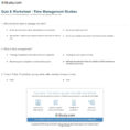 Quiz  Worksheet  Time Management Studies  Study
