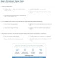Quiz  Worksheet  Value Chain  Study
