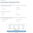Quiz  Worksheet  Velocity Practice Problems  Study