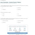Quiz  Worksheet  Velocity Practice Problems  Study
