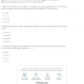 Quiz  Worksheet  Work  Kinetic Energy Calculations