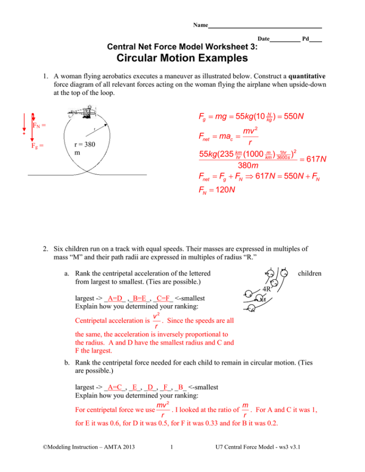 Radial Net Force Wkst 3
