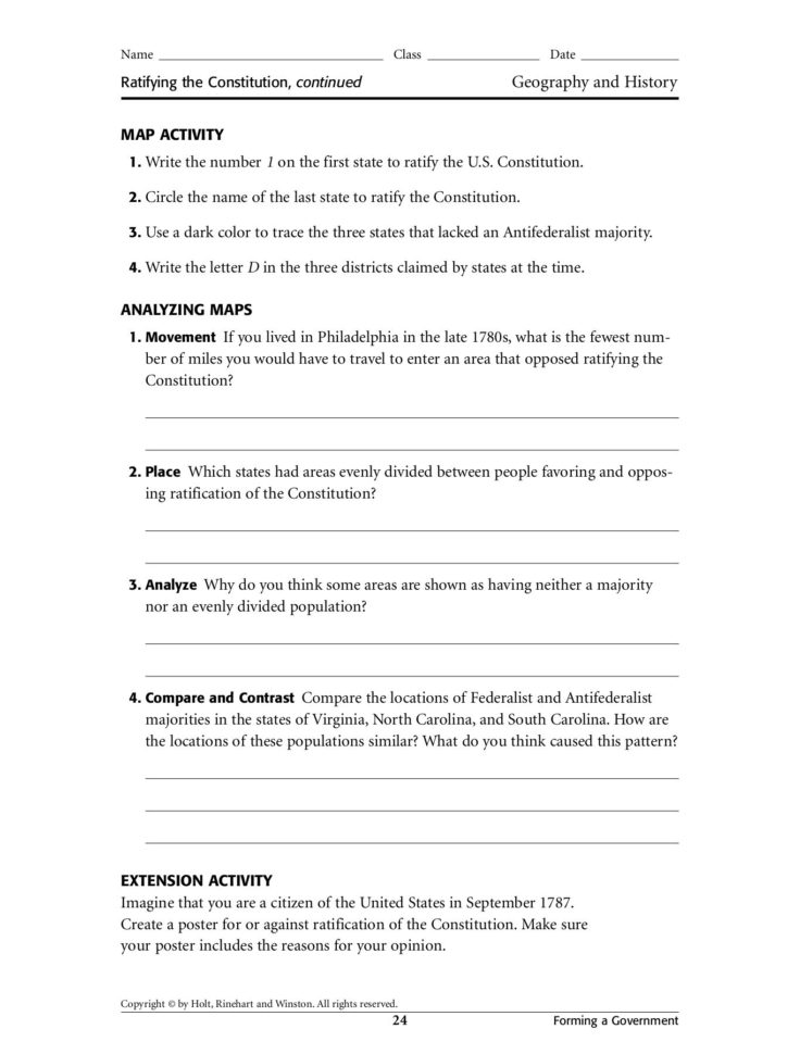 Ratifying The Constitution  Neomin Pages 1  4  Text