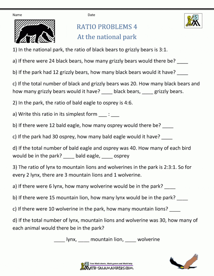Ratio Word Problems
