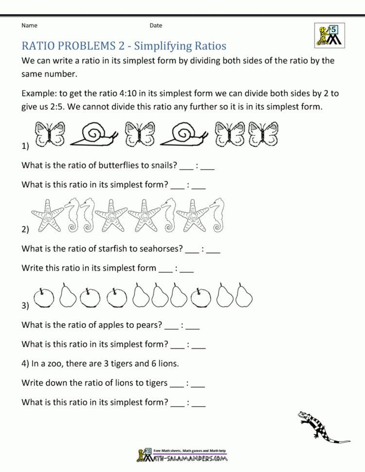 Ratio Word Problems — db-excel.com