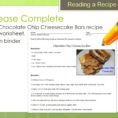 Reading A Recipe Reading A Recipe Home  Careers 6 Mrs