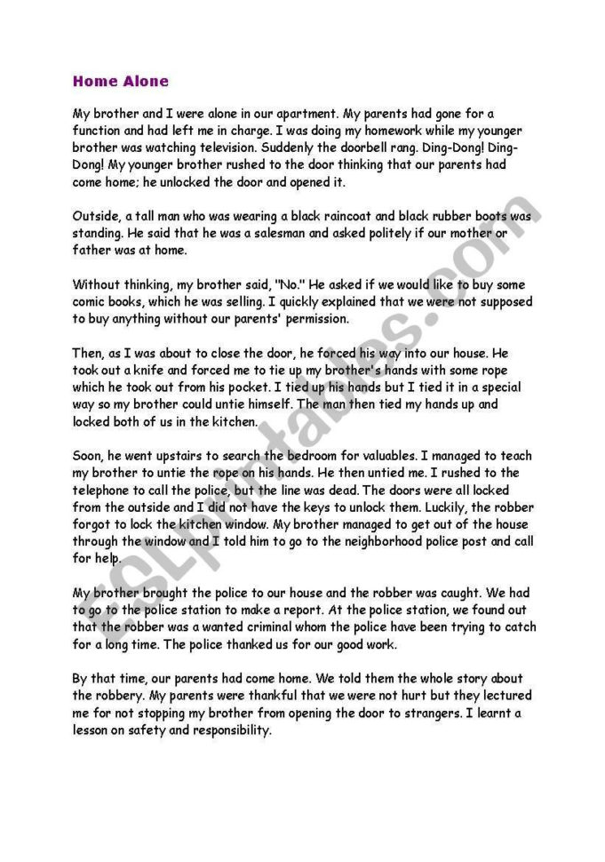 Reading Comprehension Worksheet  Esl Worksheetminerva88