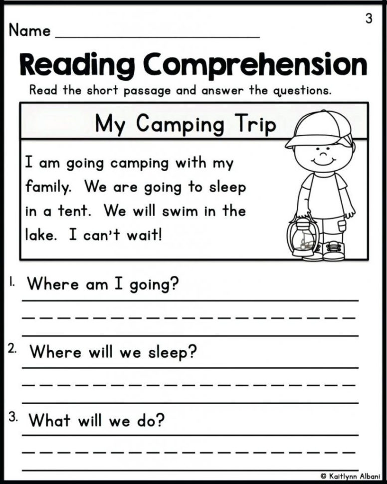 Reading Comprehension Worksheets 2Nd Grade To Printable To  Math Reading Comprehension Worksheets 2Nd Grade To Printable To  Math