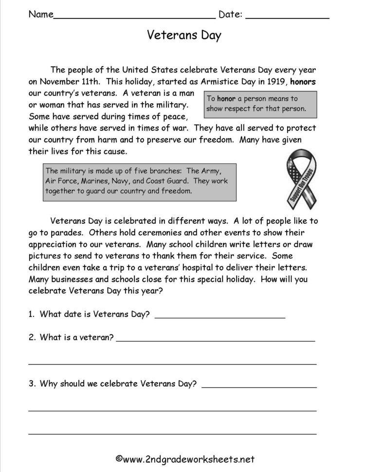 Reading Informational Text Worksheets