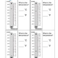 Reading Thermometers Worksheet  Have Fun Teaching