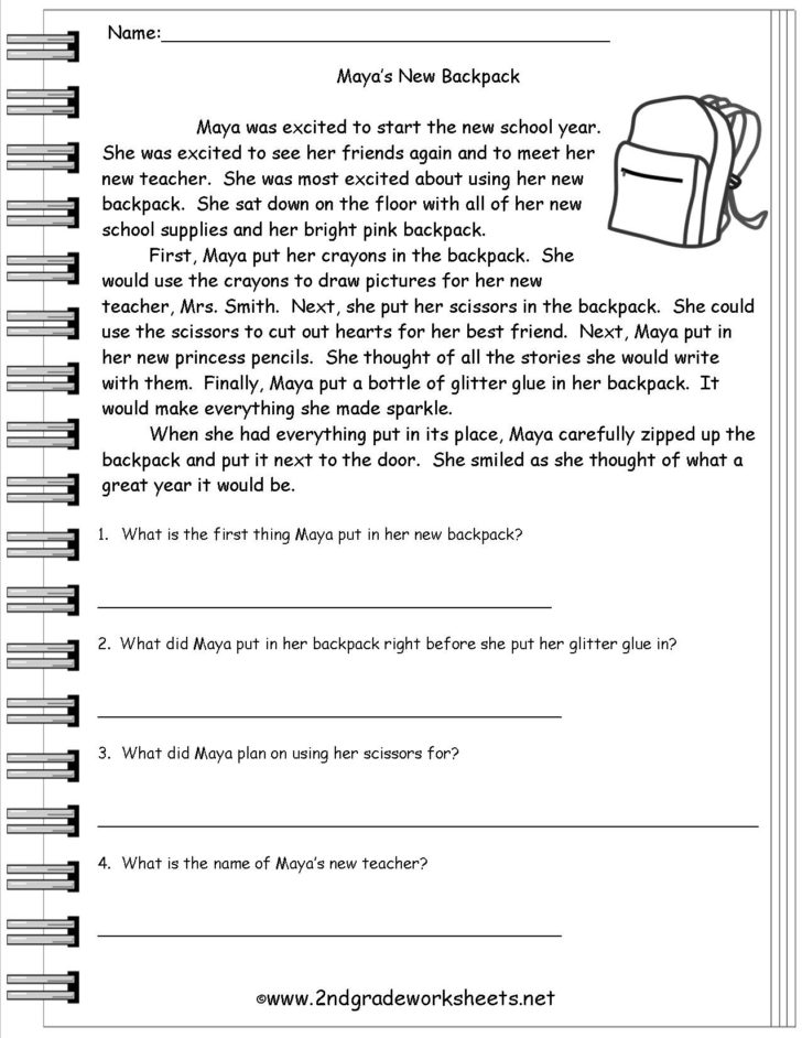Informational Text Worksheets