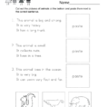 Reading Worksheet  Free Kindergarten English Worksheet For Kids