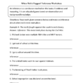 Reading Worksheets  Inference Worksheets