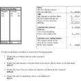 Reconciling A Bank Statement Worksheet Reconciliation Of 22