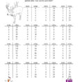 Reindeer Number Patterns