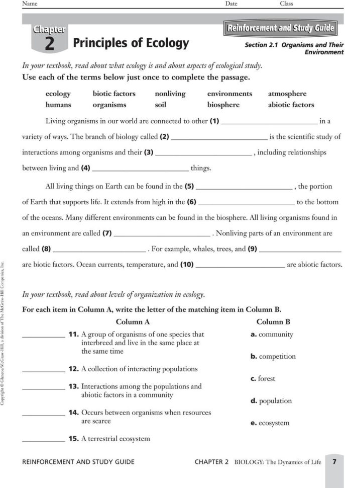 Reinforcement And Study Guide Student Edition  Pdf