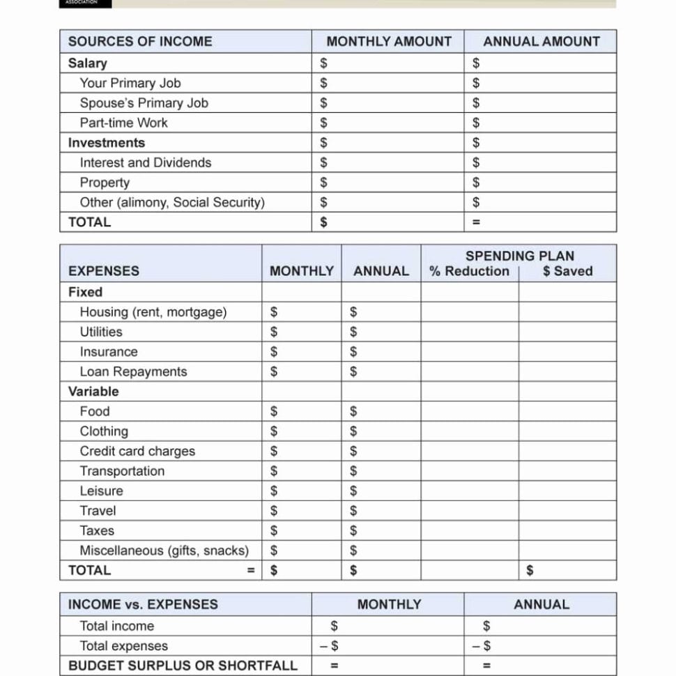Retirement Planning Worksheet Free Financial E2 80 93