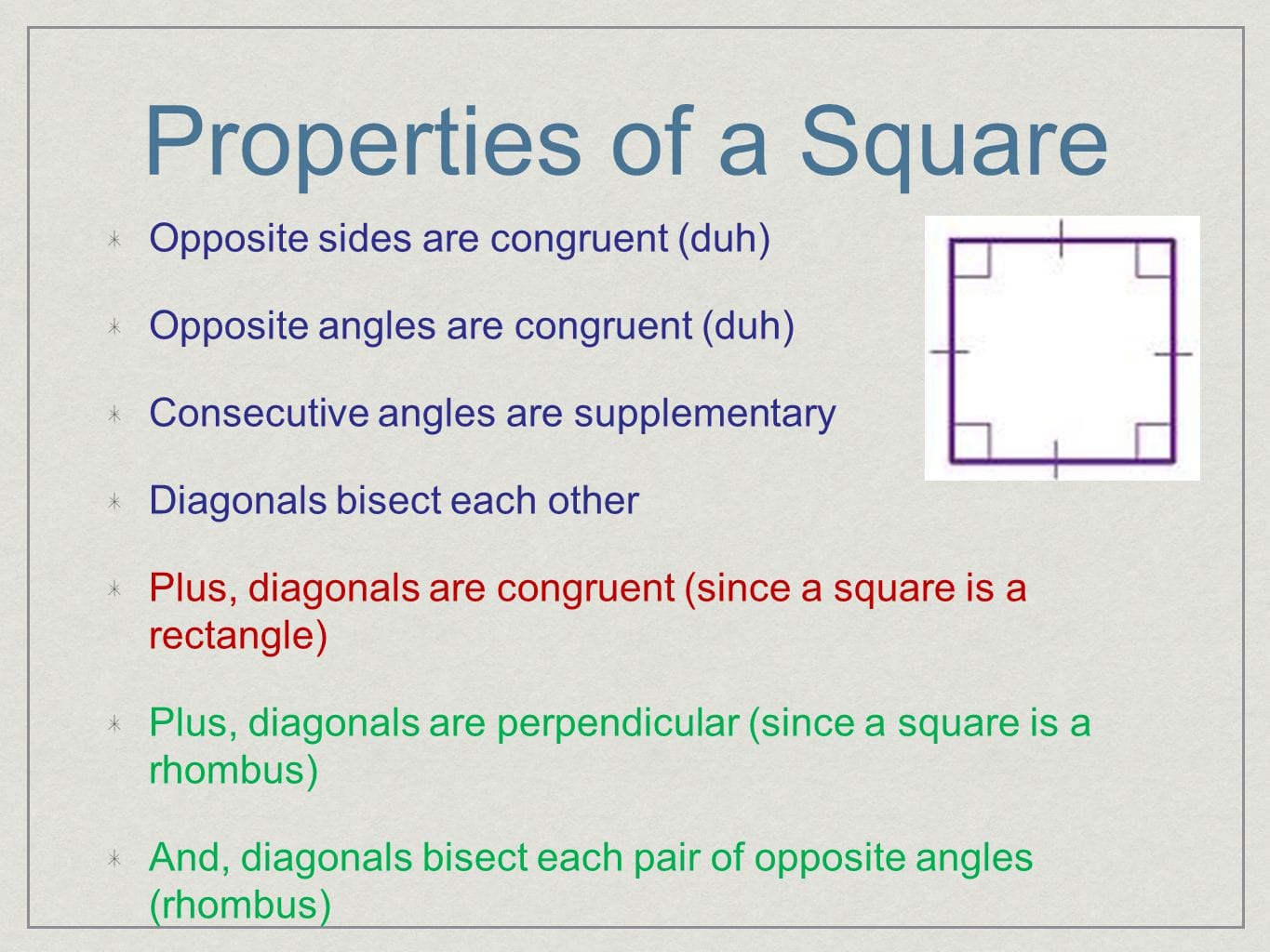 Properties Of Rectangles Rhombuses And Squares Worksheet Answers — db
