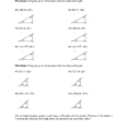 Right Triangle Word Problems Worksheet