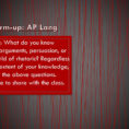 Rmup Ap Lang Prompt What Do You Know About Arguments