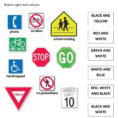Road Safety  Signs  Interactive Worksheet