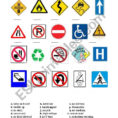 Road Signs  Esl Worksheetkrungers