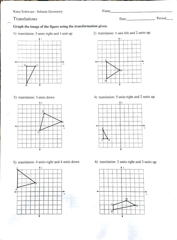 Rotations Worksheet – Carrepaautoclub