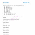 Rs Aggarl Class 10 Chapter 4 Quadratic Equations