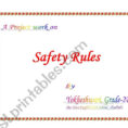 Safety Rules At School Home  Esl Worksheetkavithababu