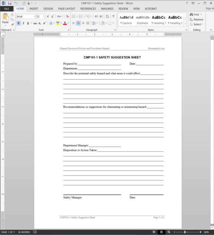 Health And Safety In The Workplace Worksheets