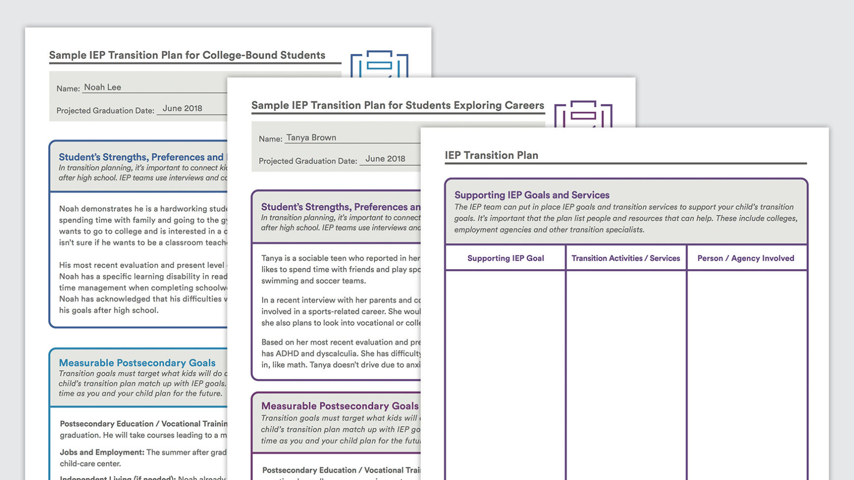 Sample Iep Transition Plan