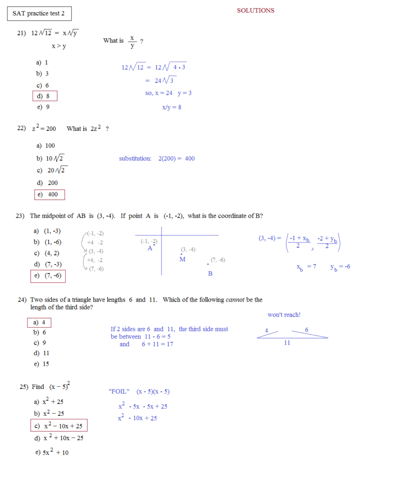 Sat Practice Test Preparation Guideeasy Reference Beziehen