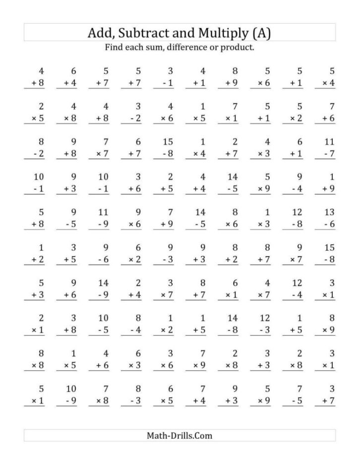 Saxon Math Worksheets 3Rd Grade And The Multiplying 1 To 12 —