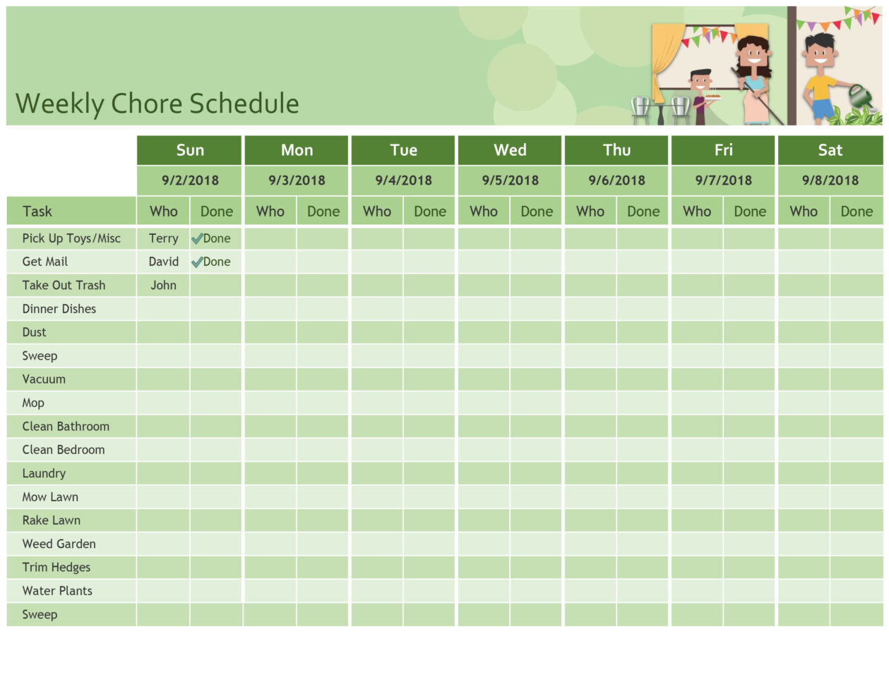 Schedules  Office