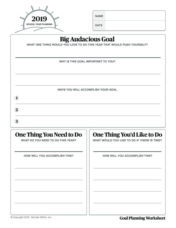 School Success Goal Planning For Your New School Year School Success Goal Planning For Your New School Year